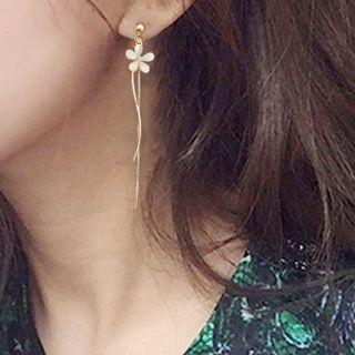 Flower Fringed Earring