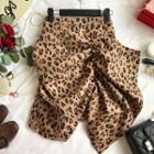 Animal Print A-line Skirt