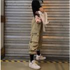 Harem Cargo Pants Black - M