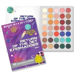 Rude  - Return Of The Jet Eyeshadows 35 Eyeshadow Palette, 52.5g 52.5g