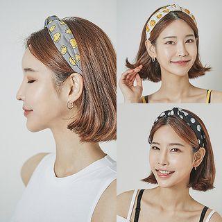 Knotted Smiley Hair Band