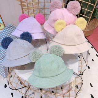Chenille Animal Ear Bucket Hat