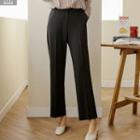 Hidden Band-waist Loose-fit Pants