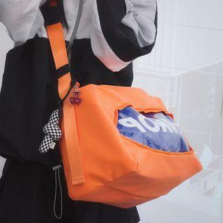 Lettering Gym Bag / Charm / Set