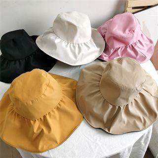 Ruffle Plain Sun Hat