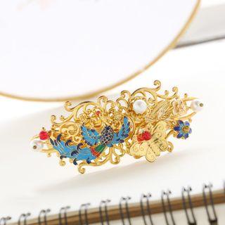 Phoenix Pearl Hair Clip