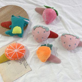 Fabric Dinosaur / Fruit Hair Tie