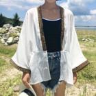 Contrast Trim Light Jacket