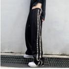 Low-rise Striped Loose-fit Sweatpants