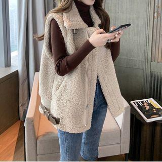 Fleece Medium Long Vest
