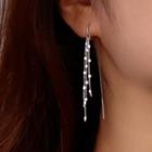 925 Sterling Silver Threader Earring 1 Pair - Silver - One Size