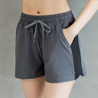 Paneled Sports Shorts