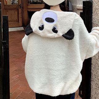 Bear Fleece Zip-up Jacket