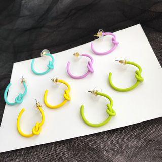 Alloy Knot Open Ring