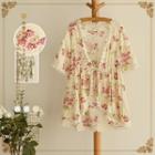 Floral Light Jacket