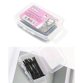 Bobby Hair Pin Set With Plastic Box