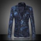 Floral Pattern Blazer