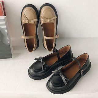 Mary Jane Platform Loafers