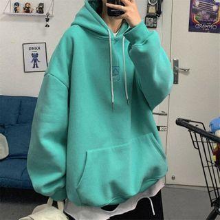 Logo Embroidered Hoodie