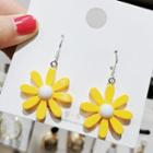 Acrylic Daisy Dangle Earring 1 Pair - As Shown In Figure - One Size