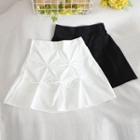 Ribbon A-line Mini Skirt