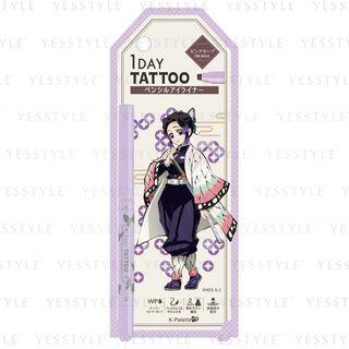 K-palette - Demon Slayer: Kimetsu No Yaiba 1 Day Tattoo Real Lasting Waterproof Eye Pencil 24h Shinobu Kocho Pink Mauve 1 Pc