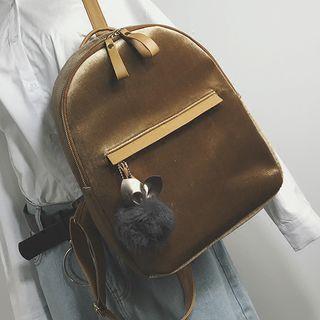 Bobble Velvet Backpack