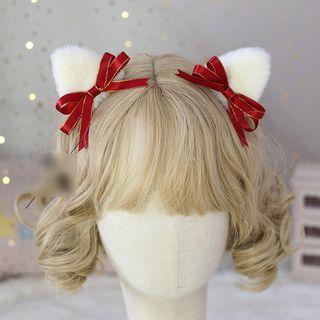 Animal Ear Bow Hair Clip
