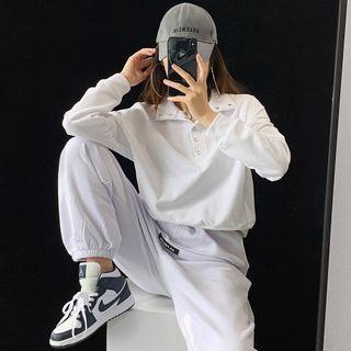 Loose-fit Polo Sweatshirt
