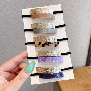Acrylic & Alloy Hair Tie