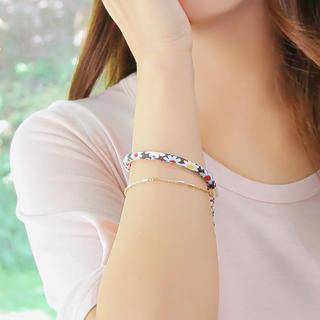 Floral Print Bracelet