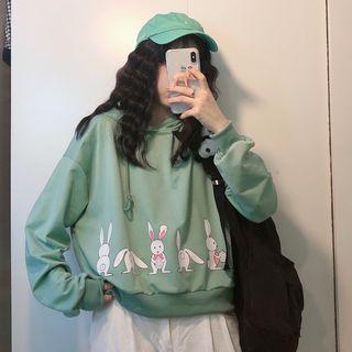 Rabbit Graphic Hoodie