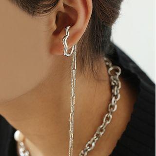 Chain Drop Ear Cuff