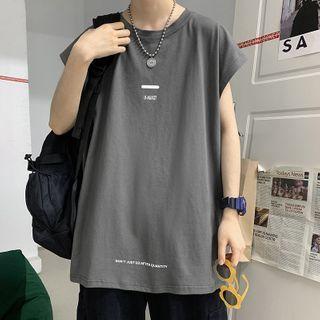 Printed Oversize Tank Top (various Design)