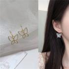 Transparent Butterfly Earring