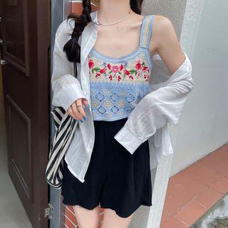 Flora Print Camisole Top / Shirt
