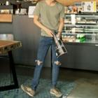 Round-neck Short-sleeve T-shirt (16 Colors)
