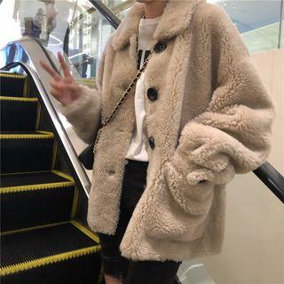 Fleece Jacket Light Khaki - One Size