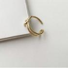Layered Knot Open Ring Gold - One Size