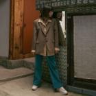 [ontact] Straight-cut Corduroy Pants