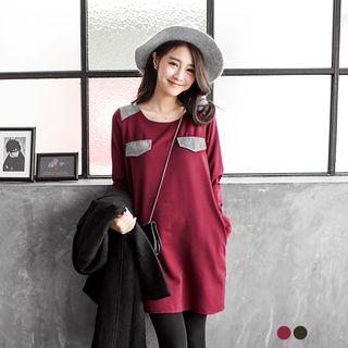 Tie Paneled Dress