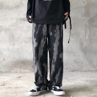 Tie Dye Straight Leg Pants