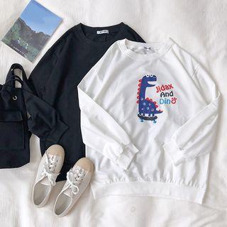 Monster Print Pullover