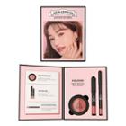 3 Concept Eyes - Blushed Kit: Duo Color Face Blush (blushed) + Matte Lip Crayon (blushed) + Creamy Waterproof Eyeliner (blushed) 3pcs