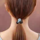Gemstone Floral Hair Tie