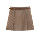 Stripe Panel Mini Skirt