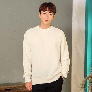 Crew-neck Knit Pullover