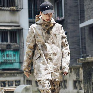 Camo Trench Jacket