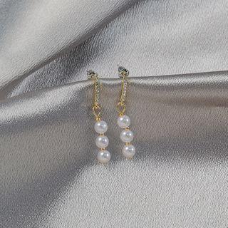Faux Pearl Dangle Earring Era081 - 10