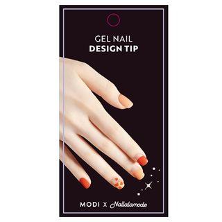 Aritaum - Modi Gel Nail Design Tip Nailalamode Edition - 5 Types #58 Orange Syrup